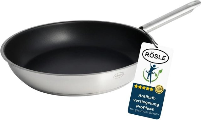Rösle Bratpfanne Elegance mit Antihaftversiegelung in Schwarz/Silber Ø 28 cm - Bild 2