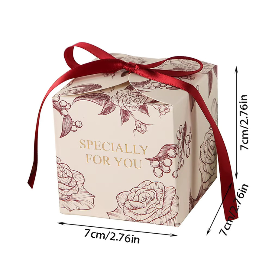 20 Stück DIY Party-Geschenkboxen aus Papier in Grün für Hochzeiten und Süßigkeiten - Bild 2