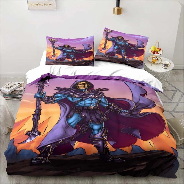 He Man und die Masters of the Universe Bettwäscheset aus Mikrofaser, Mehrfarbig, B/H: 140 x 210 cm - Bild 1