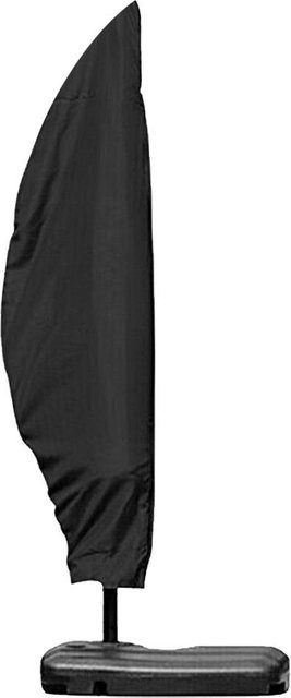 Wosawe Outdoor Sonnenschirm Schutzhülle aus Polyester, Wasserdicht und Staubschutz, Schwarz, B/T/H: 57 x 48 x 25 cm - Bild 1