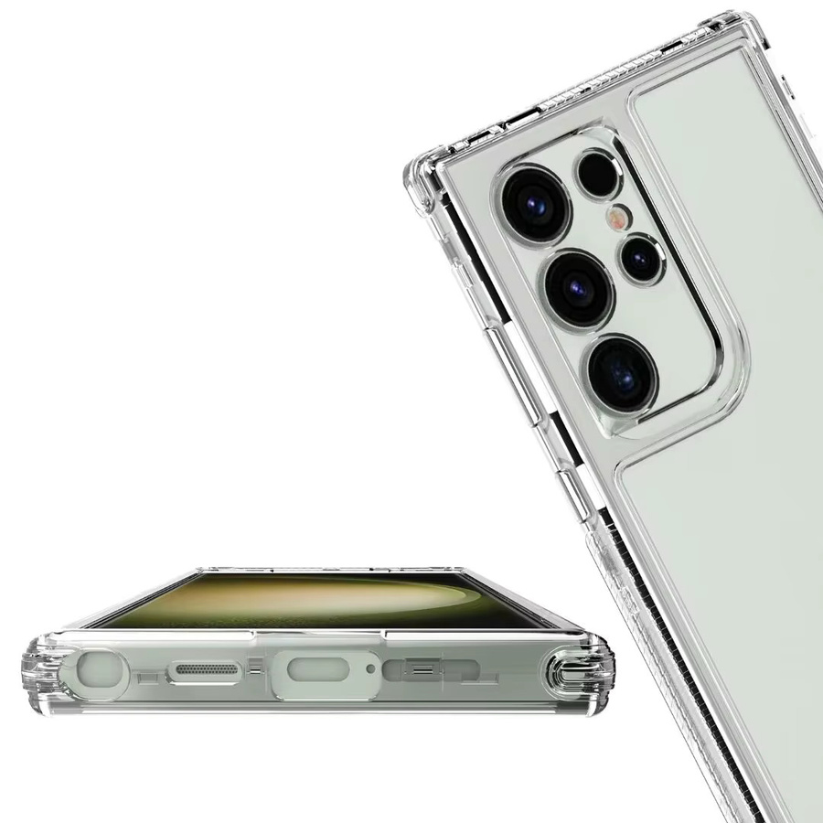 Transparente Schutzhülle für Samsung Galaxy A55 A35 A16 A54 A15 A53 S25 S24 Ultra S24 FE S23 Plus A14 A34 A36 A26 - Bild 5