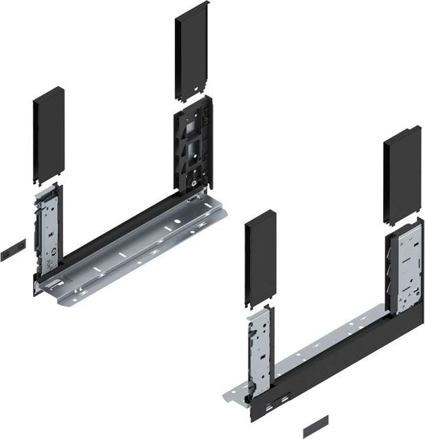 Blum Zarge Legrabox free Höhe C Nennlänge 350 mm Carbonschwarz Matt - Bild 1