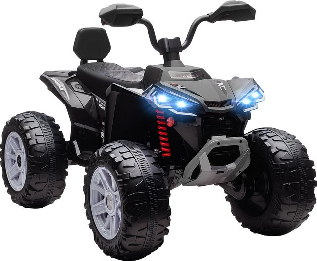 AIYAPLAY Elektro Quad für Kinder, 2 Sitzer, Schwarz, 3-8 Jahre - Bild 1