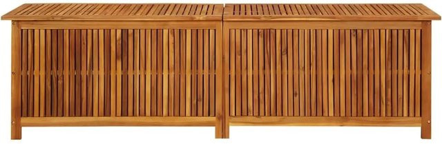 vidaXL Garten-Aufbewahrungsbox aus Akazien-Massivholz in Braun, B/T/H: 200 x 50 x 58 cm - Bild 1