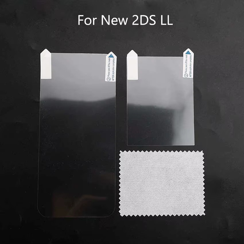 YuXi LCD-Displayschutzfolie in Transparent für Nintendo NDS, NDSL, NDSi, XL, LL, New 2DS und 3DS XL/LL - Bild 1