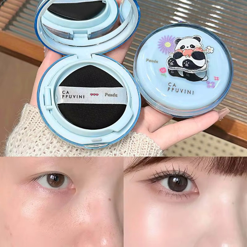 Cappuvini Concealer Air Cushion, Feuchtigkeitsspendende Creme-Cushion - Bild 2