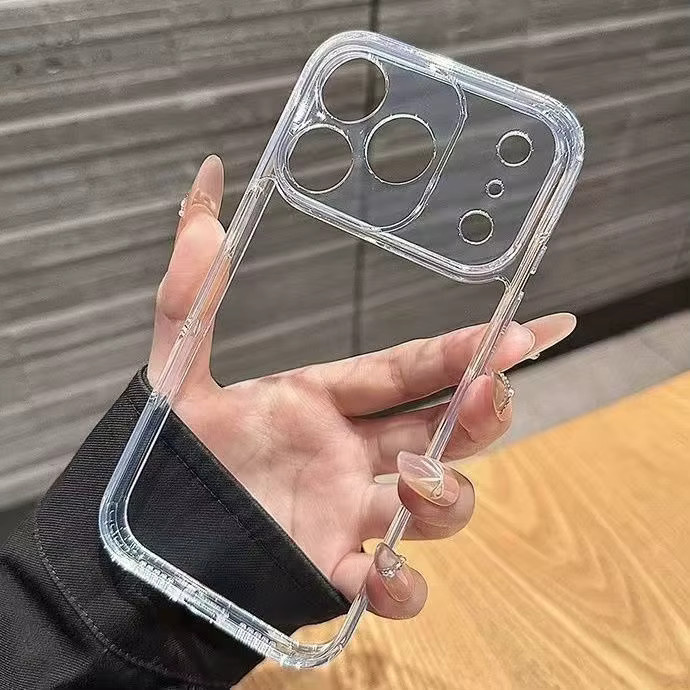 Transparente Silikon Handyhülle für iPhone 11 bis iPhone 17 Pro Max von Ricestate - Bild 5