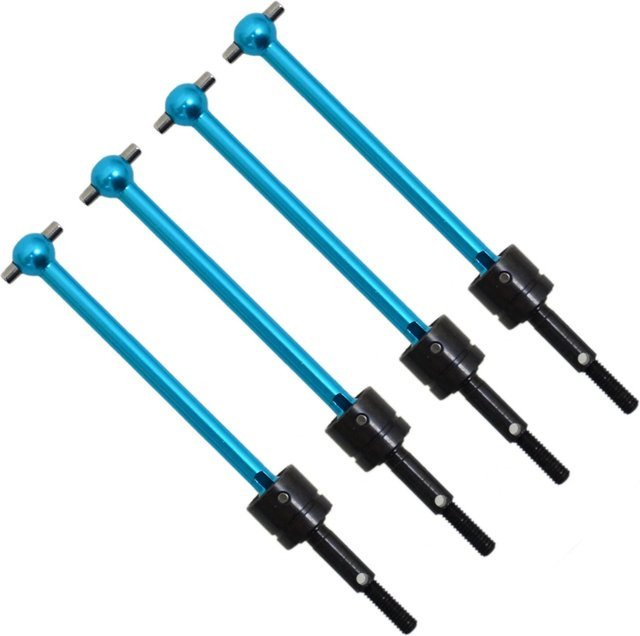 TAMIYA Universelle Metall-Antriebswelle CVD Upgrade-Zubehör, Blau - Bild 1