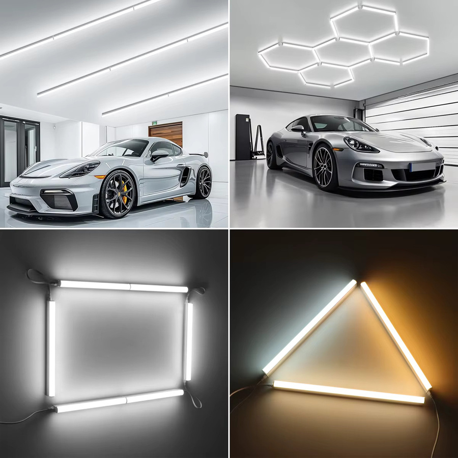 CHNAITEKE LED-Lichtleiste T5 G5, 15 W, Farbe: Weiß, Länge: 50 cm, 220 V, energieeffiziente lineare LED-Röhre für Küche, Garage oder Wohnzimmer - Bild 3