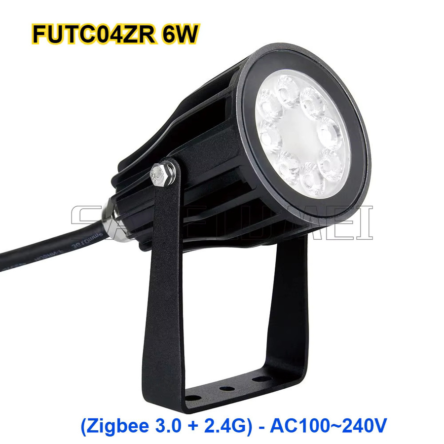 Miboxer New Garden Lights FUTC Series RGB+CCT Garten-Flutlicht in Schwarz mit Zigbee 3.0 und ZB-Box2 Gateway - Bild 4