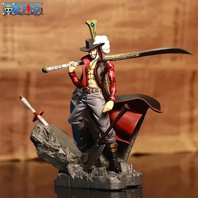 Bandai One Piece Dracule Mihawk Actionfigure, 15cm, Kunststoff - Bild 1