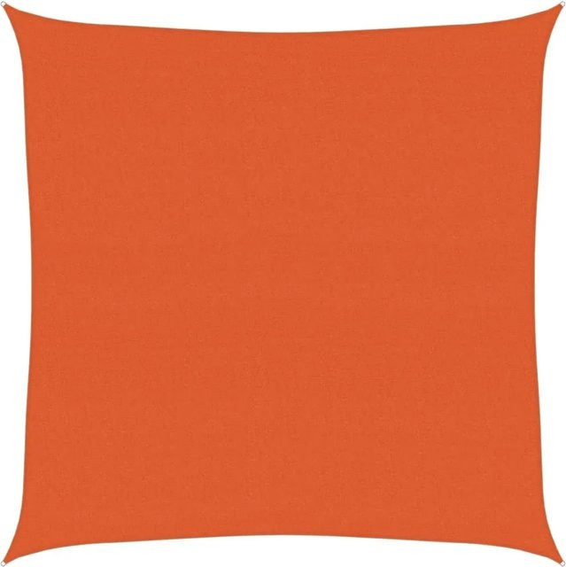 vidaXL Sonnensegel quadratisch Orange 4 x 4 m aus HDPE - Bild 1