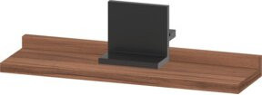 Duravit Spiegel-Ablage Sivida in Nussbaum Natur, B/H/T: 45 x 65 x 3,6 cm - Bild 1