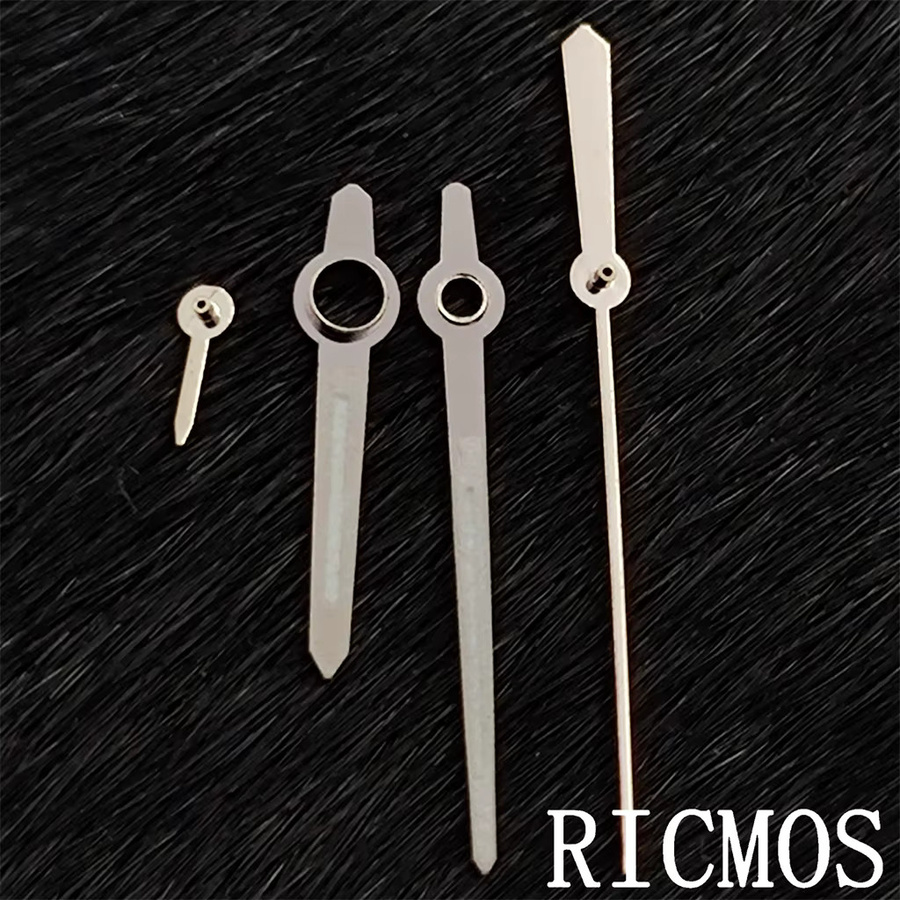 RICMOS Uhrzeiger-Set, Silber, NH39 - Bild 1