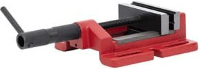 Stier Maschinenschraubstock in Rot mit 120 mm Backenbreite und 110 mm Spannweite - Bild 1