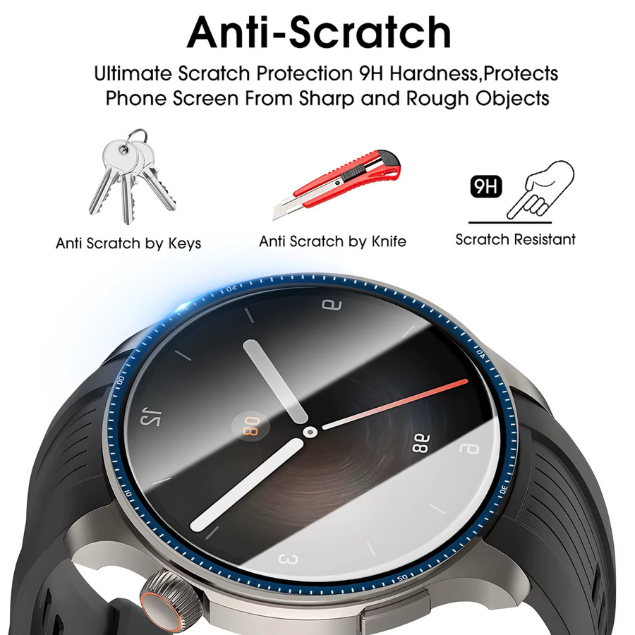 Displayschutzfolie Amazfit Balance 2, transparent, Unisex - Bild 5