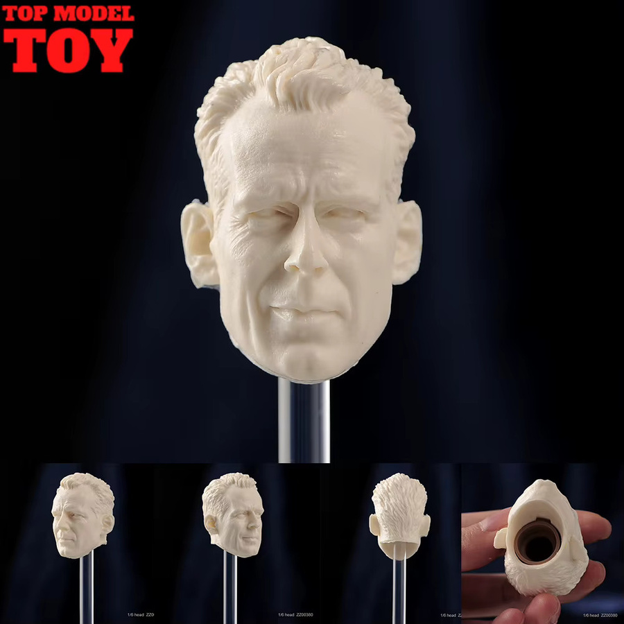 Unbemalt Head Sculpt Actionfigur, Weiß, Fantasy, Zubehör - Bild 2