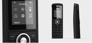 Snom M25 DECT Mobilteil mit Ladeschale in Schwarz mit Rufnummernanzeige und Freisprechfunktion - Bild 2