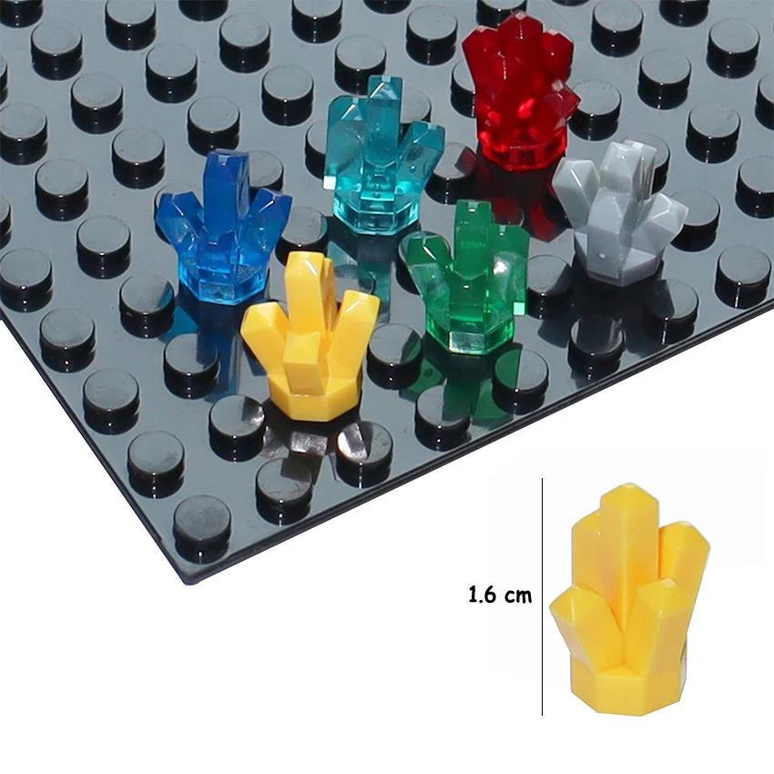 Yiran toy Kristallstein Edelstein Bausteine 50-teiliges Set transparent multicolor - Bild 2