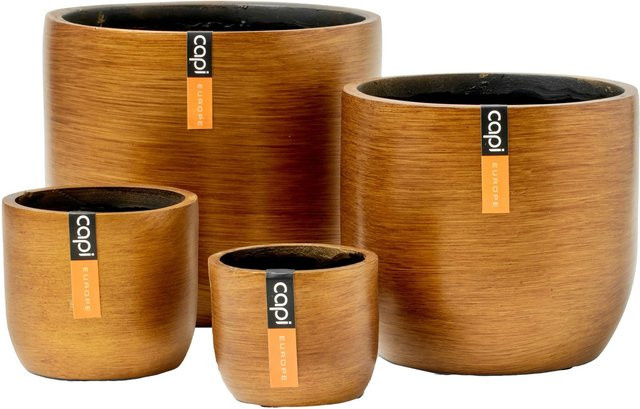 Capi Gemischte Box mit 4 Töpfen im Retro Design in Gold und Silber - Bild 1