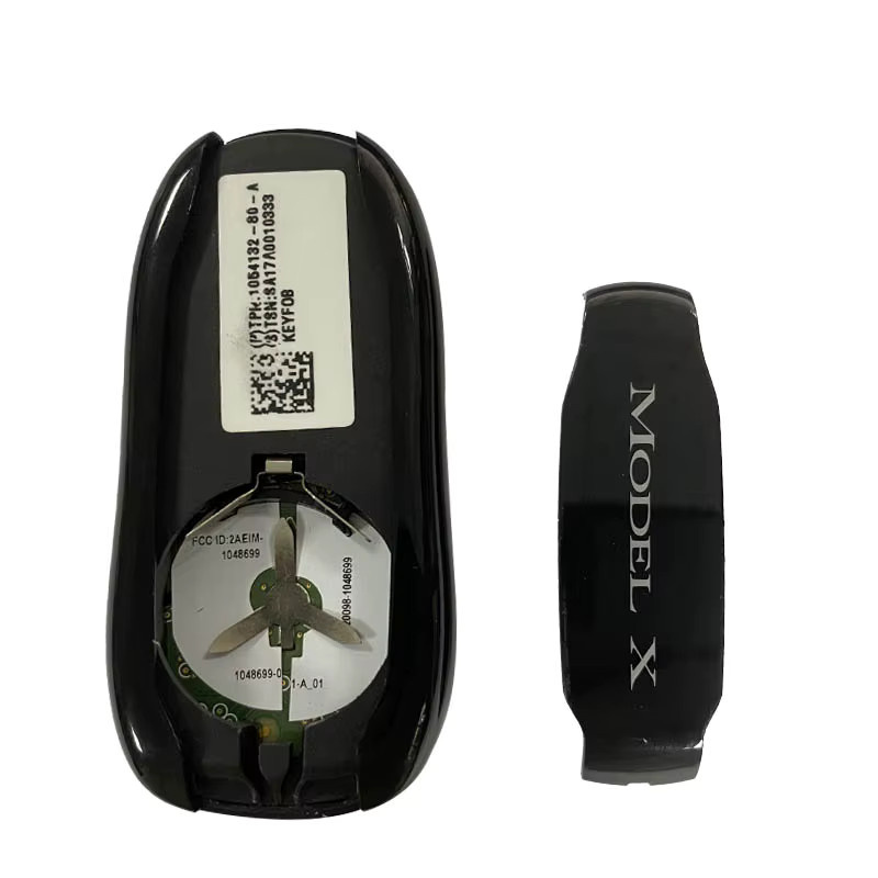 Original Tesla Autoschlüssel für Modell X 2011-2016, 433 MHz, 40 Bit, Schwarz, programmierbar - Bild 4