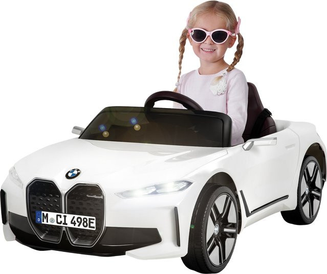 Actionbikes Motors BMW i4 Kinder-Elektroauto mit Fernbedienung Weiß - Bild 1