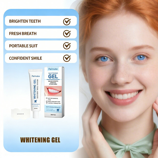 FEIMUKO Zahnaufhellungs-Serum-Gel-Set, Unisex - Bild 1