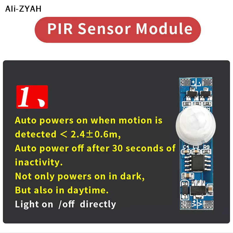 JETTING Smart Home Touch-Sensormodul mit Hand- und Körpersensor in Blau - Bild 3