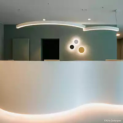 Wever & Ducré Miles 2.0 Round LED Pendelleuchte, schwarz matt - Bild 1