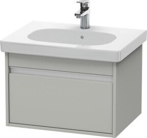 Duravit Waschtischunterschrank Ketho in Grau, wandhängend, B/T: 60 x 45,5 cm - Bild 1