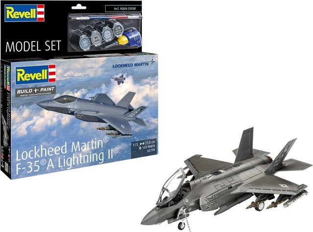 Revell Lockheed Martin F-35 Lightning II, Model Set, 1:72 - Bild 1