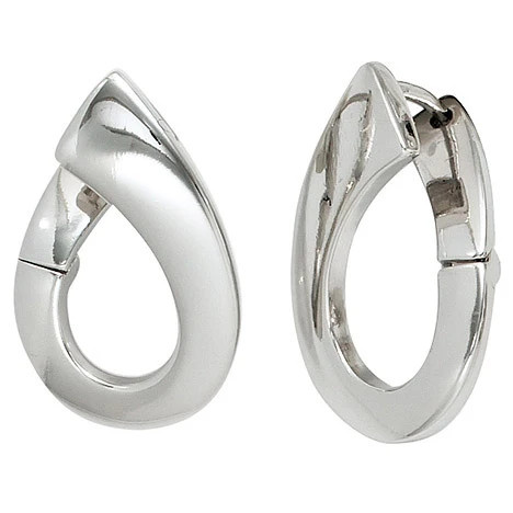 Colfem Creolen, 925 Sterling Silber, Damen - Bild 1
