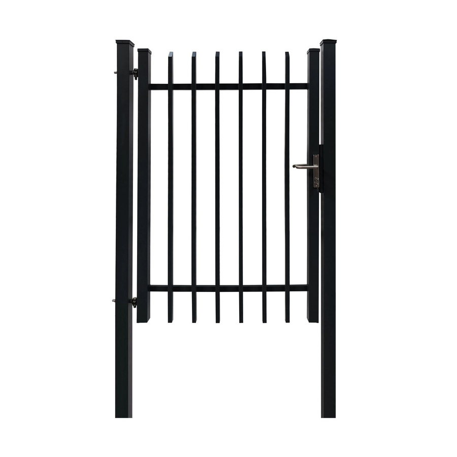 Dekor Einzeltor Porto zum Einbetonieren in Anthrazit, Breite: 120 cm, Höhe: 180 cm - Bild 2