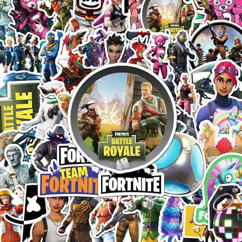 Fortnite Aufkleber, Nachfüllpack, Bunt / Mehrfarbig - Bild 2
