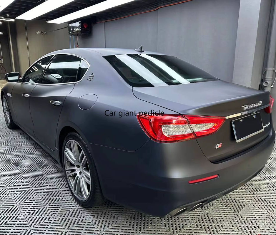 Car Giant Pedicle Vinylfolie in Mattschwarz und Phantom-Blau für dein Auto, Breite: 152 cm, Länge: 17 m - Bild 3