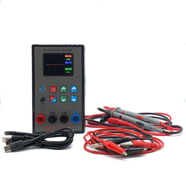 Tragbarer cmaos NI-210SC Zweikanal-VI-Kurventester in Schwarz mit 18 einstellbaren Frequenzstufen - Bild 1