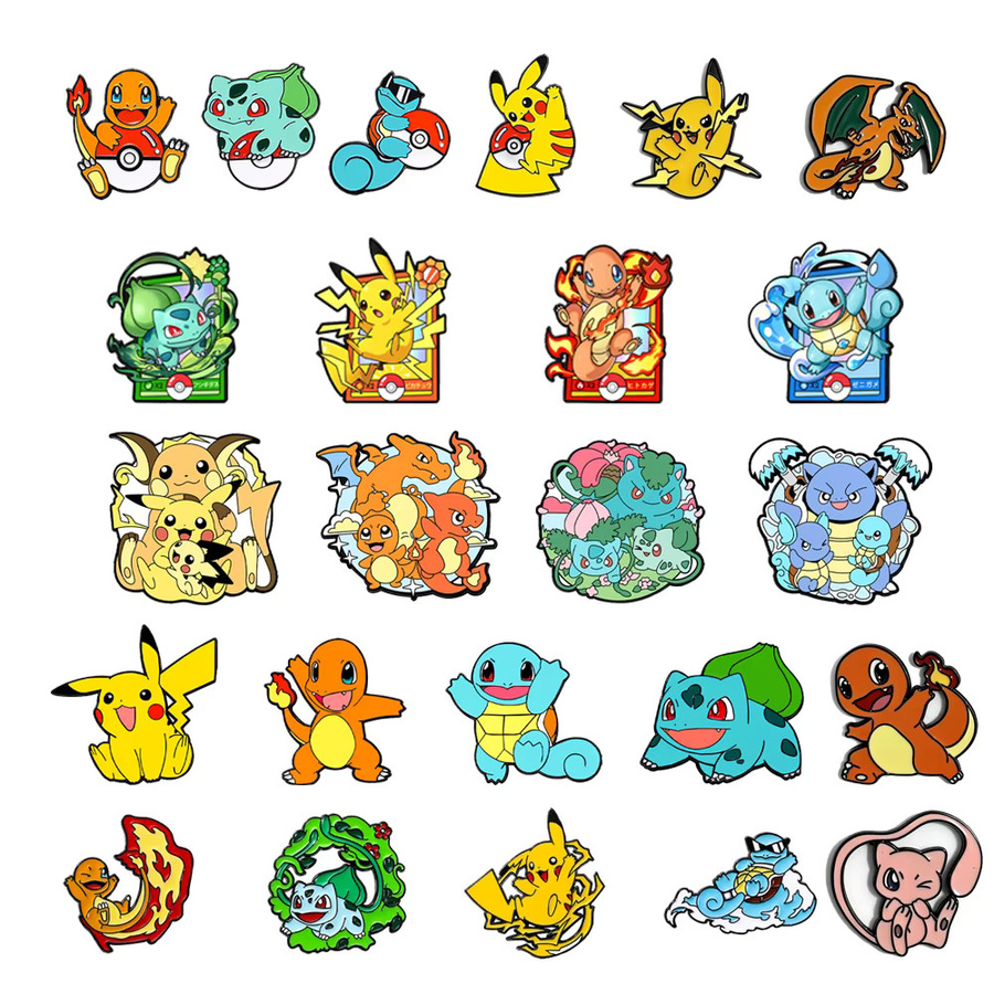 Bandai Emaille-Pins, Anime-Charakter, Bunt, Damen - Bild 2