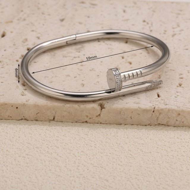 Lily there Armband, Edelstahl, Gold, Zirkonia, Damen - Bild 1