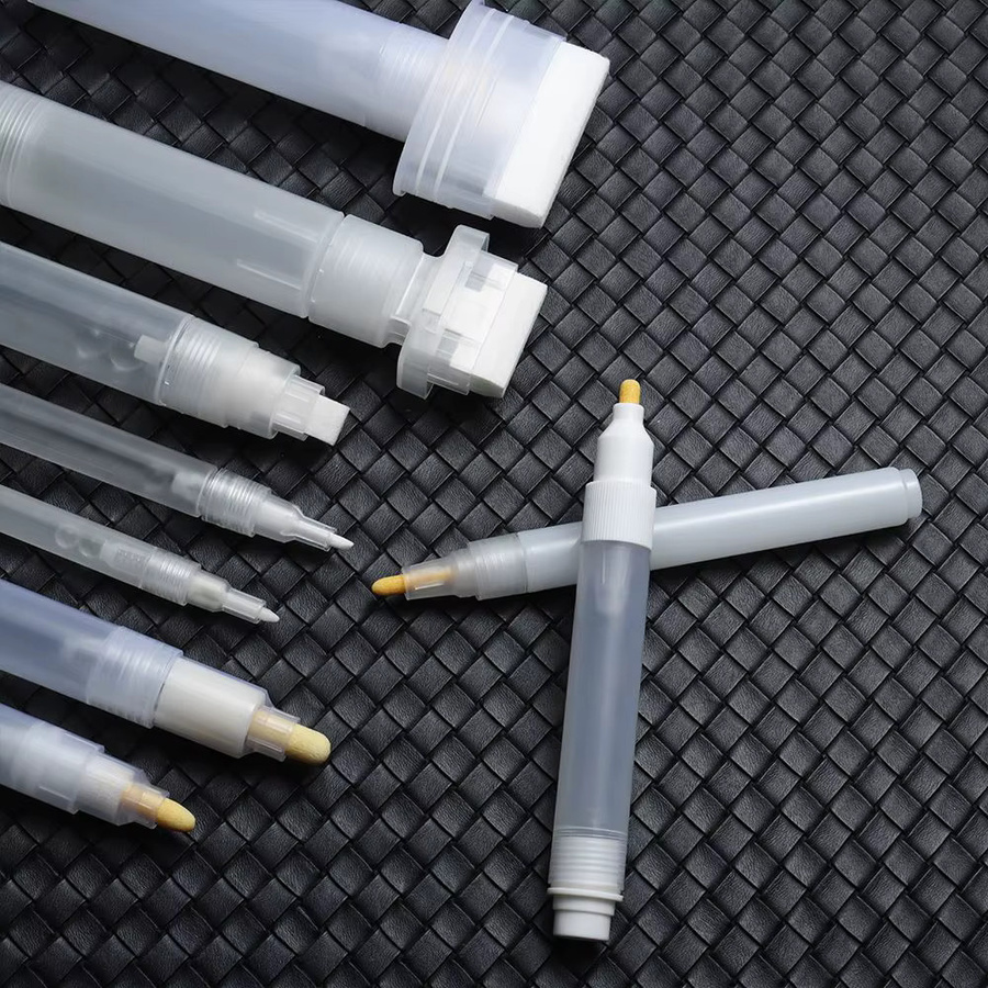 Transparente leere Marker-Stifte aus Kunststoff für flüssige Kreide und Graffiti-Zubehör - Bild 4