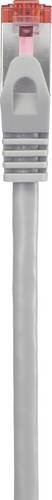 Renkforce RF-4724934 RJ45 Patchkabel CAT 6 S/FTP Ethernet LAN, Grau, Länge: 2,00 m - Bild 1