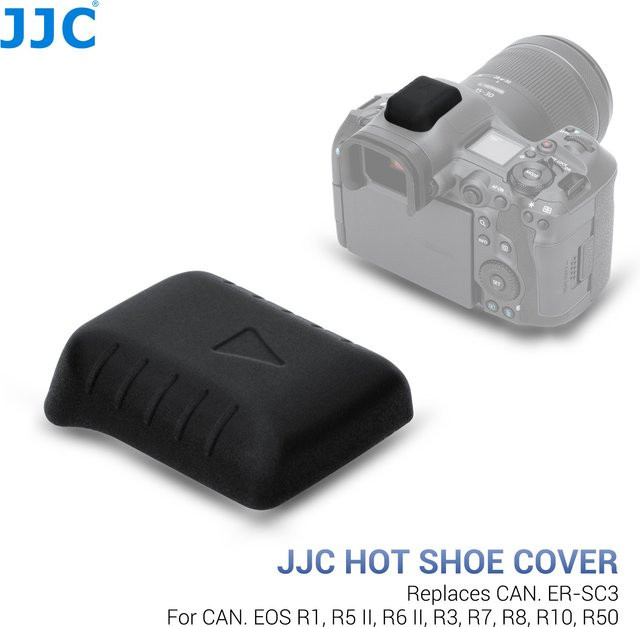 JJC Kamera Blitzschuh Abdeckung in Schwarz für Canon ER-SC3 - Bild 1