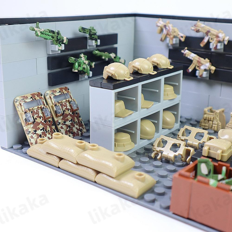 Linyi toy Militär Bausteine Spielset - Bild 5