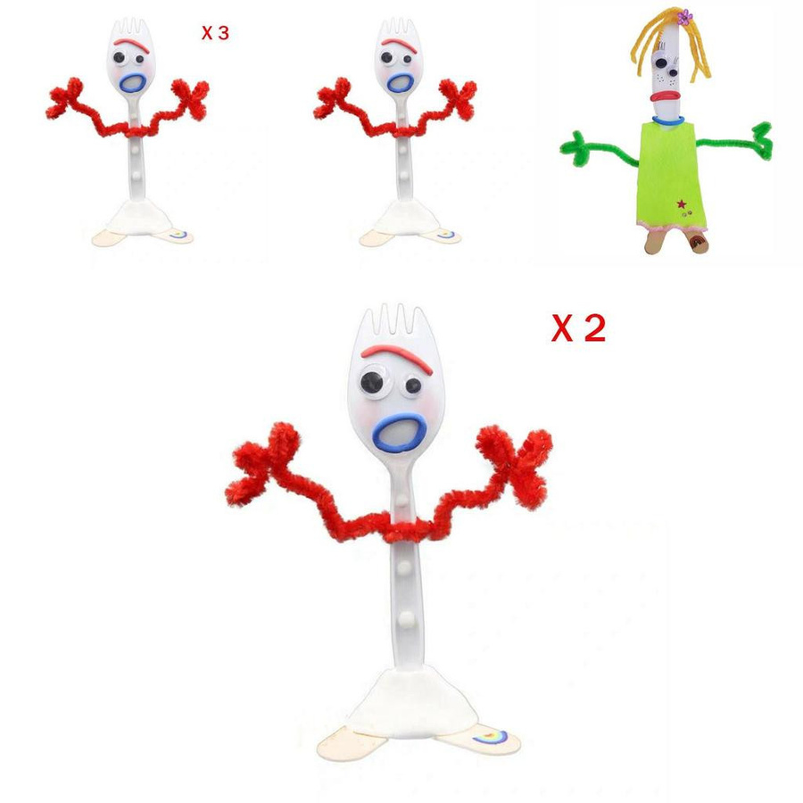 NovaGlade Toy Story 4 Bastelset Forky und Messer DIY Set - Bild 1