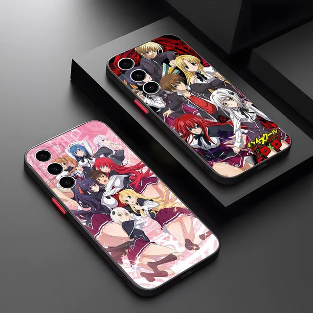 High School DXD Handyhülle Matt Transparent für Samsung Galaxy S21 S22 FE S23 S24 Plus S25 Ultra - Bild 1