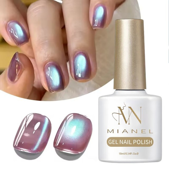 MIANEL Gel-Nagellack, Lila, Schimmernd - Bild 1