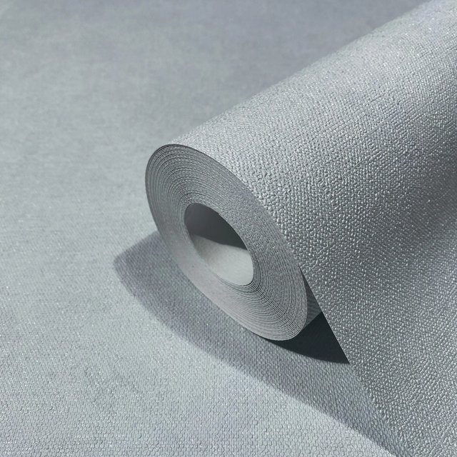Marburg Vliestapete Uni Modern Hellblau FSC Non-Woven - Bild 1