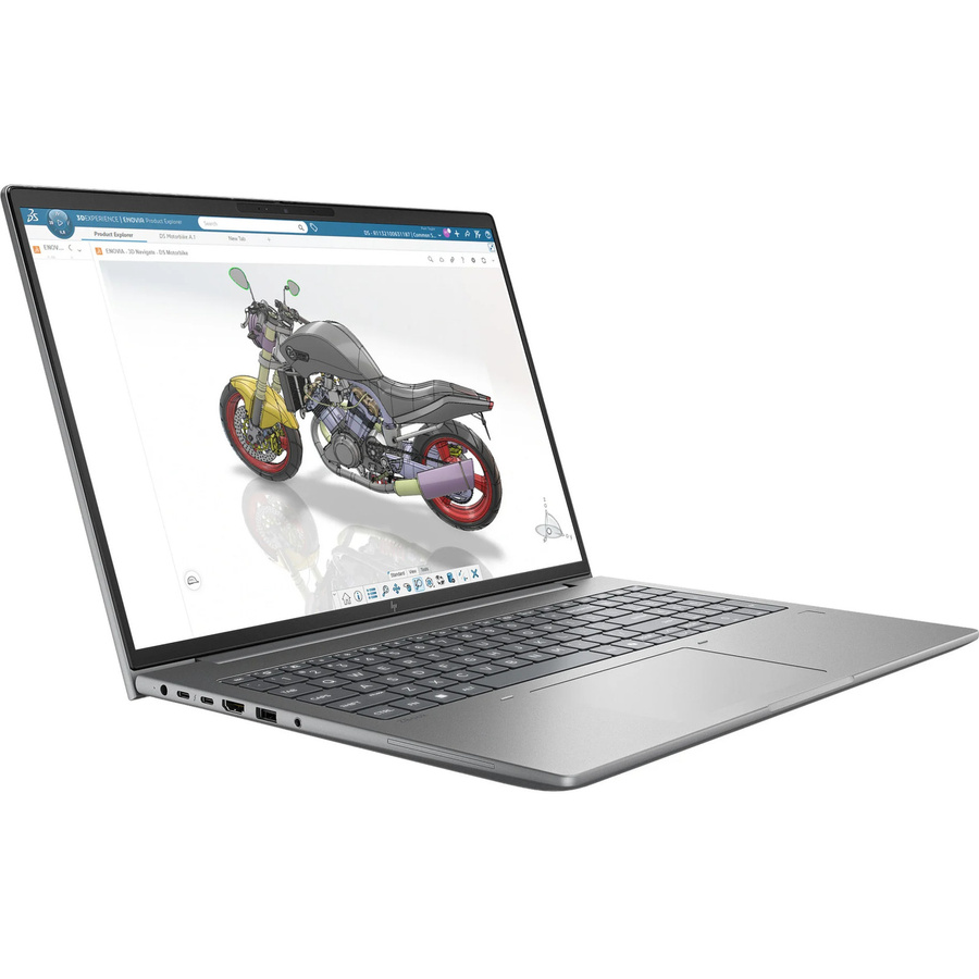 HP ZBook 8 G2i (DP7A4ET) Notebook in Silber mit 16 Zoll Display, Intel Prozessor, 64 GB RAM und Windows - Bild 1