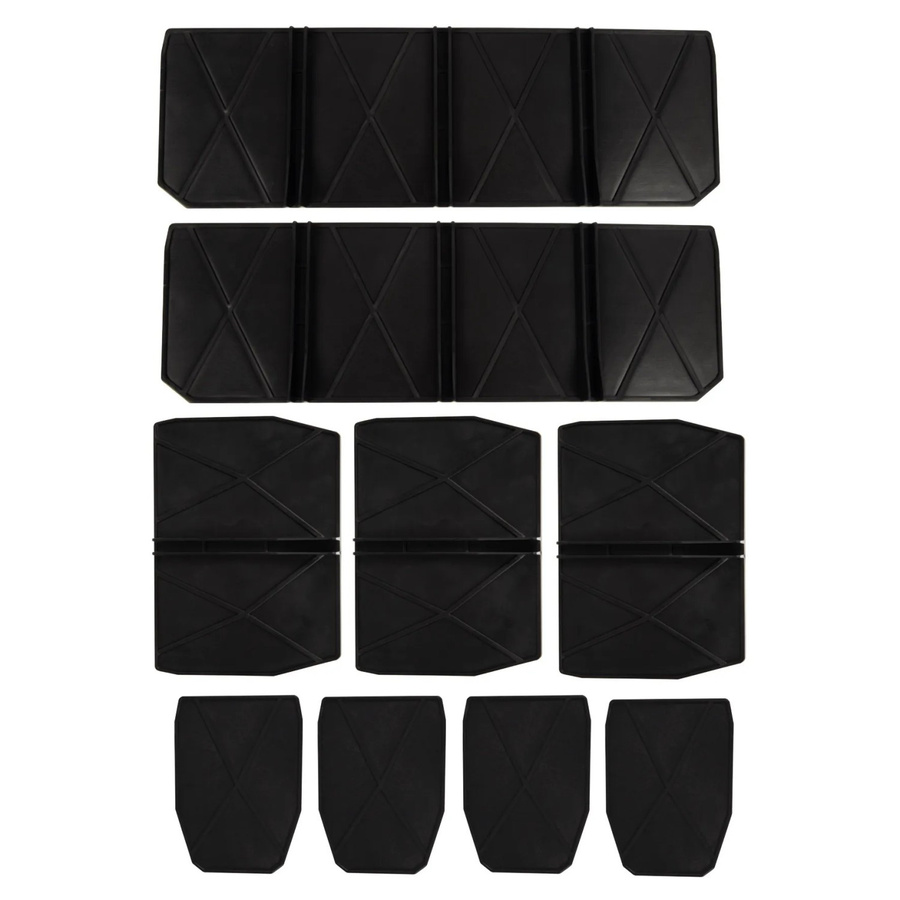 Einhell Kunststofffächer-Set für Systemkoffer, 9-teilig, Schwarz - Bild 2
