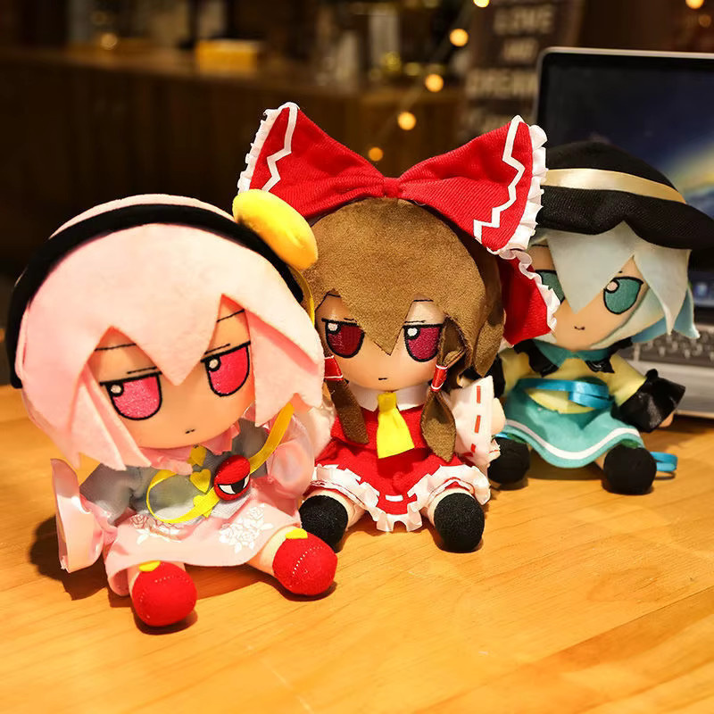 Touhou Projekt Hakurei Reimu Kirisame Cirno Fumo Flandre Scarlet Anime, Plüschtiere, 20 cm - Bild 2