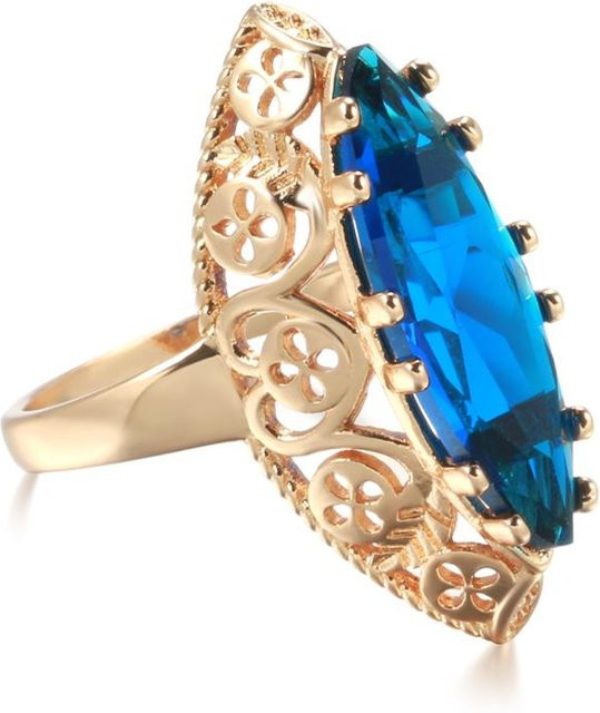 July Dream Ring, roter Glasstein, Damen - Bild 1